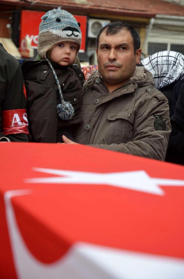 Şehit Uzman Çavuş'u Bolvadin'de 20 bin kişi uğurladı