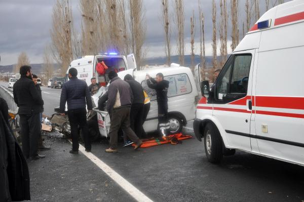 Elazığ’da kaza: 2 yaralı