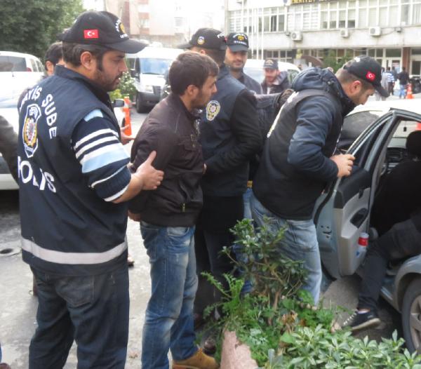 Banka nakil aracı soyguncuları adliyeye sevk edildi