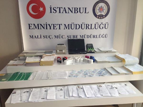 İstanbul'da sahte belge düzenleyenlere operasyonda 24 gözaltı