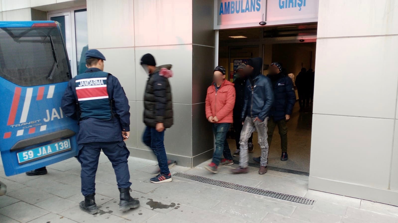 Almanya diye Tekirdağ’a bıraktılar