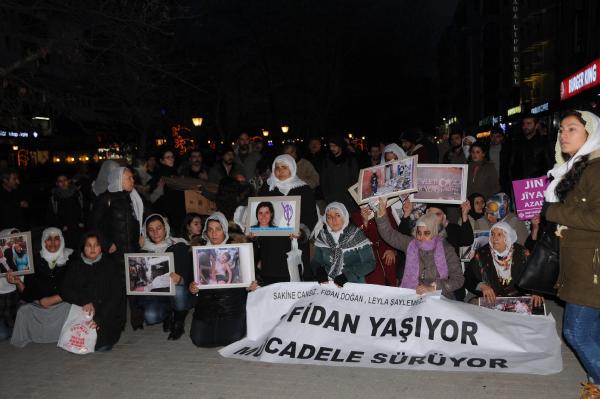 Öldürülen kadınlar için yürüyüş yapmak isteyen gruba izin verilmedi