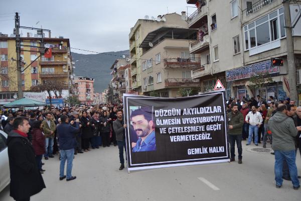 Gemlik’te madde bağımlılığına karşı protesto yürüyüşü