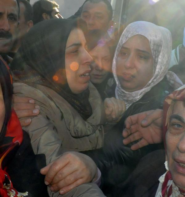 Şehit babaya son bakış
