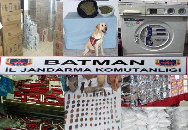 Batman'da jandarma ekiplerinin 2015 yılı bilançosu