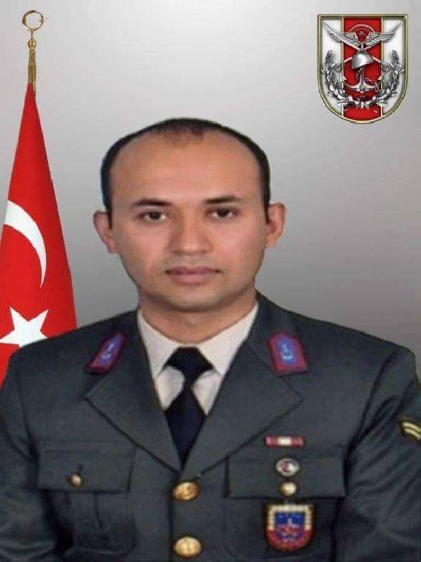 Diyarbakır'da şehit olan Astsubay, Hatay'da toprağa verildi