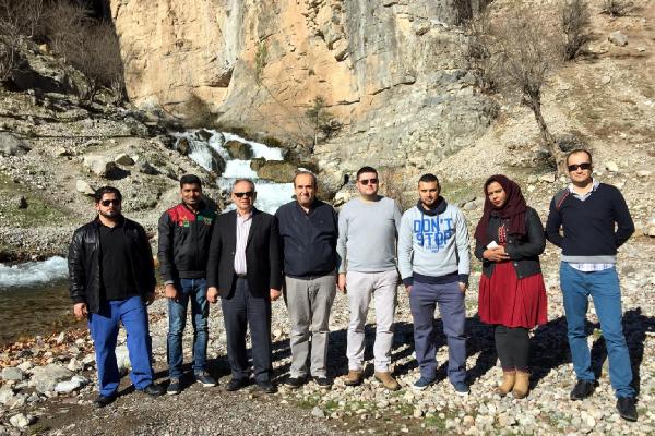 Arap turizmciler, Kapuzbaşı'na hayran kaldı