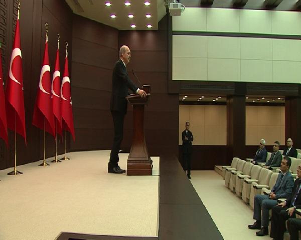 Kurtulmuş: Suriyeli mültecilere çalışma izni verilmesine ilişkin düzenleme Bakanlar Kurulu'na sunuldu