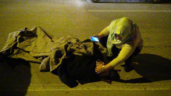 Trafikte darp edildi, 'Bana ne oldu? Kaza mı yaptım?' dedi
