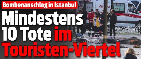 İsviçre basını İstanbul’da yaşanan saldırıya geniş yer ayırdı