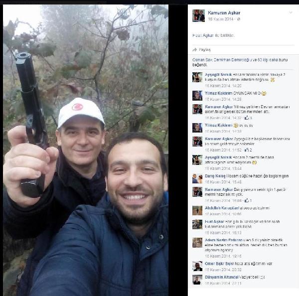 Zonguldak'ta da öğretmenin silahlı fotoğrafları ortaya çıktı