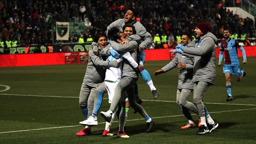 Trabzonspor kupada çeyrek finale adını yazdırdı