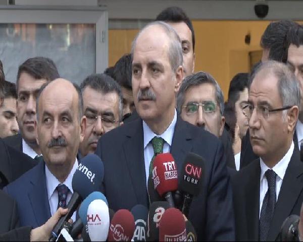 Numan Kurtulmuş Haseki'de açıklama yaptı