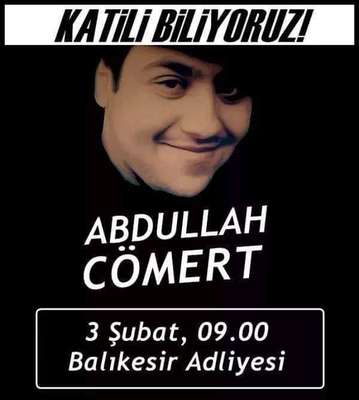 Balıkesir'de, Abdullah Cömert davası için ikinci duruşma hazırlığı