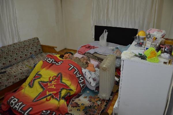 Yattığı yerden kalkamayan 160 kiloluk kadın, huzurevine yerleştirildi