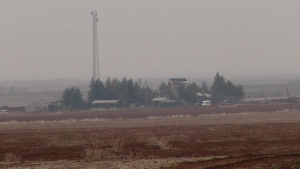 Suriye'den atılan havan mermisi  Kilis'te boş araziye düştü