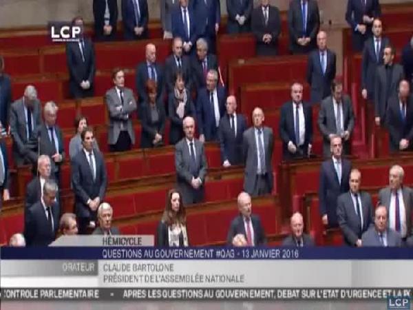Fransız Parlamentosunda İstanbul terör saldırısı için 1 dakikalık saygı duruşu
