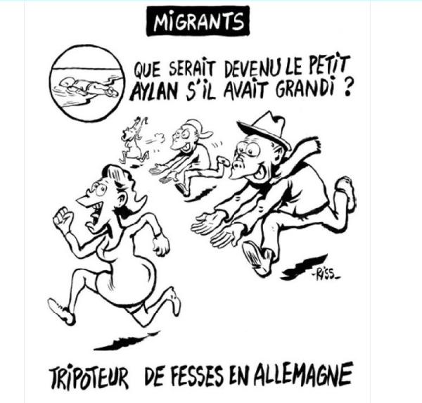 Charlie Hebdo’daki "Alan bebek" karikatürü Fransa'da polemik yarattı