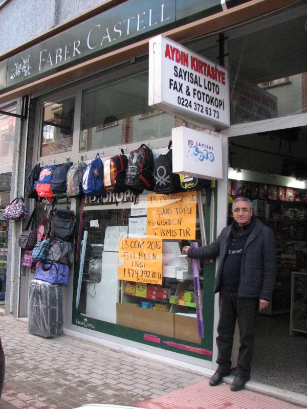 Şans topu büyük ikramiyesi Kestel’deki talihliye çıktı