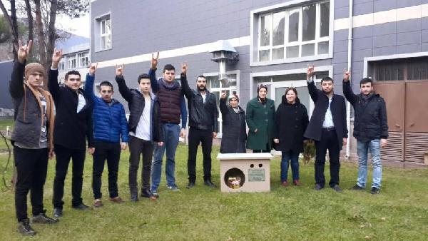 Amasya'da ülkücülerden, sokak hayvanları için ev