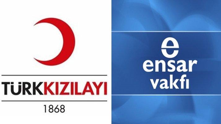 Kızılay’dan Ensar Vakfı'na 8 milyon dolar