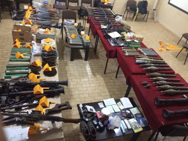 Siirt'te PKK'nın hücre evlerinde cephanelik çıktı