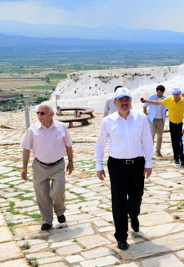 Pamukkale Belediyesi'nin 'beyaz cennet' inadı