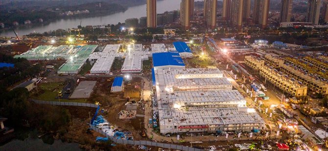 Çin, 10 günde inşa ettiği hastaneyi açtı