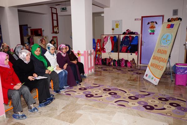 Anaokulu Öğrenci Velilerine Kadın Danışma Merkezi’nden Eğitim