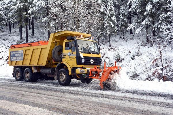 Muğla'nın yüksekleri beyaza büründü