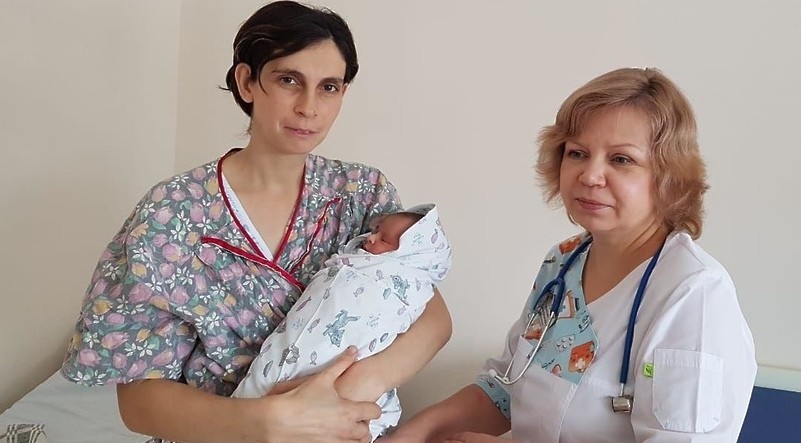 33 yaşında 11’inci çocuğunu doğurdu