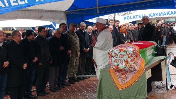 IŞİD'in okula attığı roketle ölen hizmetli toprağa verildi