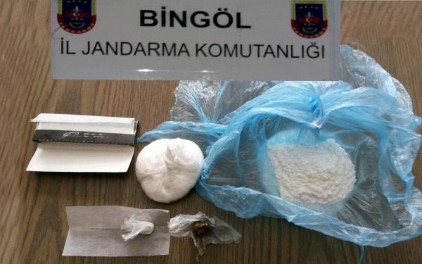Yolcu otobüsünde kokainle yakalandı