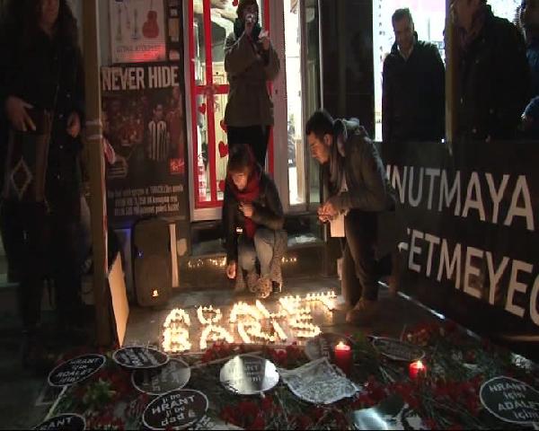 Hrant Dink için 'Adalet ve Barış Nöbeti'...
