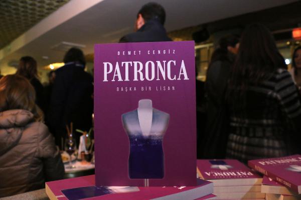 Gazeteci Demet Cengiz, üçüncü kitabı 'Patronca'yı tanıttı