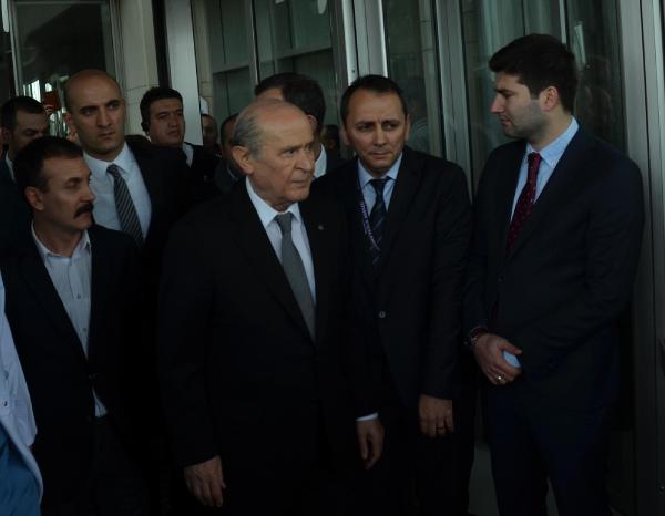 Devlet Bahçeli taburcu oldu (2)