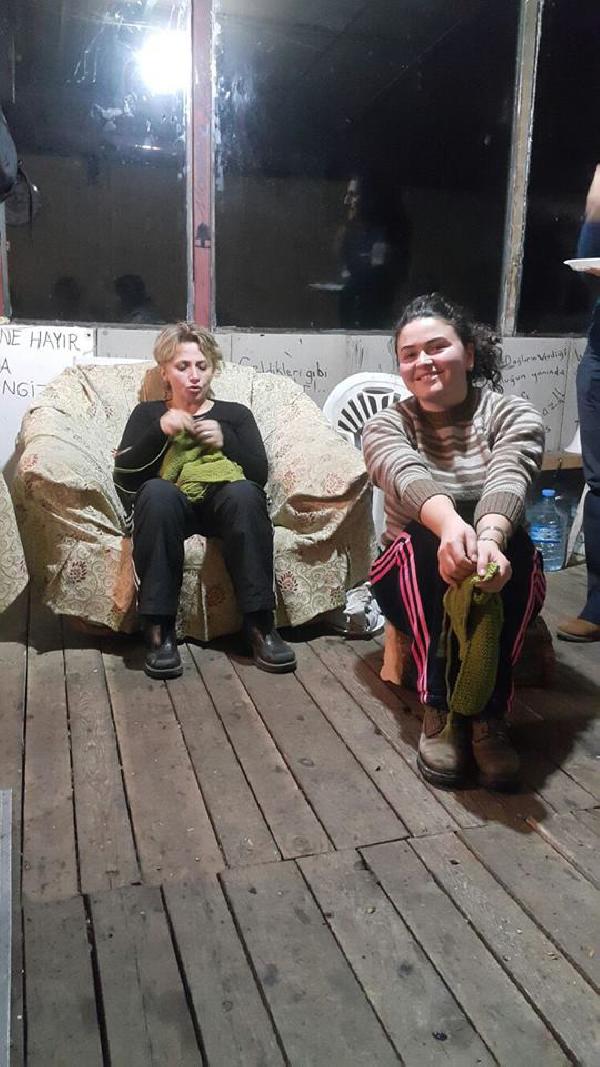 Cerattepe’de nöbet sırası kadınlarda