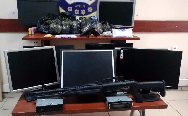 Aydın'da uyuşturucu ticaretine 14 gözaltı