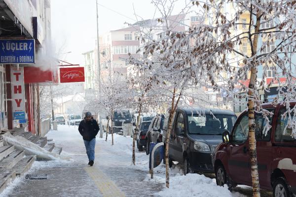 Ardahan Göle'de yaşamı felç eden soğuk: - 29.3