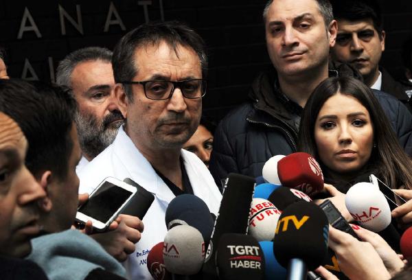 Amerikan Hastanesi'ne iş dünyasından önemli isimler ve İstanbul Valisi Vasip Şahin geldi