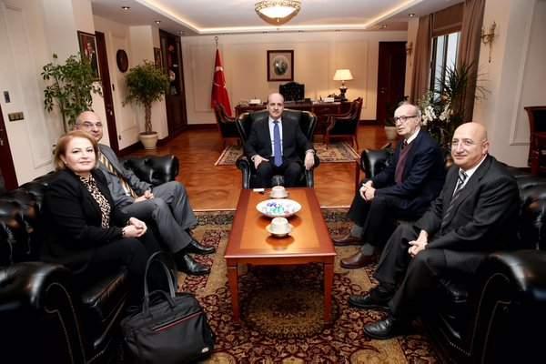 TGC’den Başbakan Yardımcısı Numan Kurtulmuş’a ziyaret