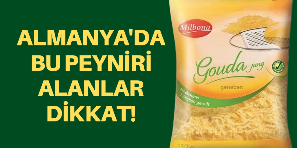 Lidl'dan bu peyniri alanlar dikkat