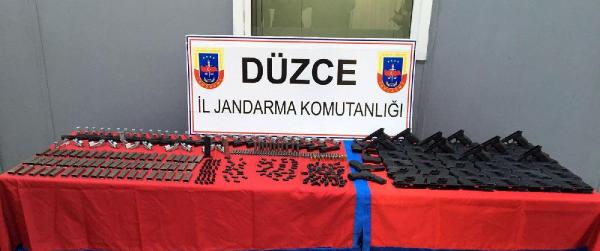 Düzce'de kaçak silah üretimine 2 tutuklama