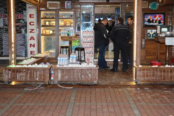 Pompalı tüfekle marketi soydular