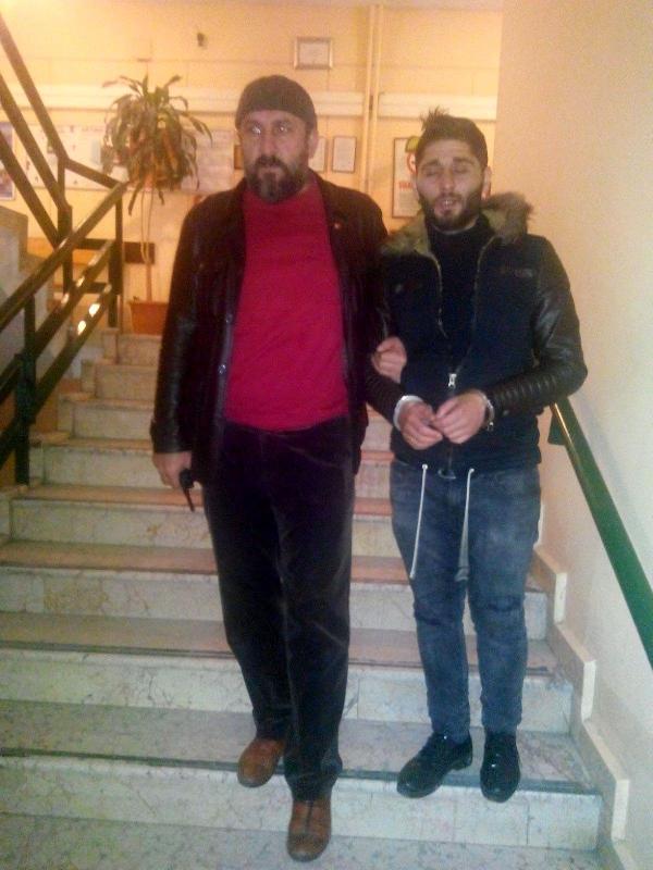 Telefon gaspçısı tutuklandı