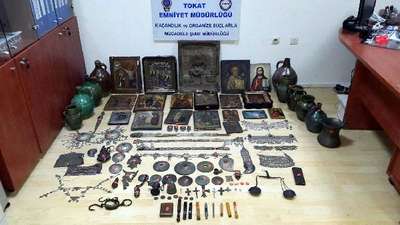 'Satılık antika' ilanı üzerine polis arama yaptı