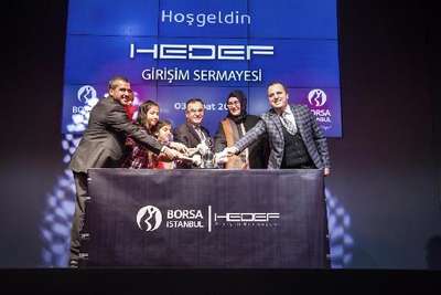2015'in ilk halka açılma gongu Hedef Girişim için çaldı