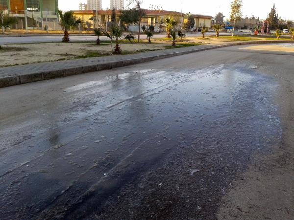 Adana da buz tuttu