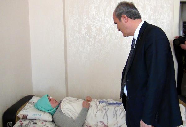 Kilis'teki patlamada yaralanan Didem gözünden ameliyat edildi