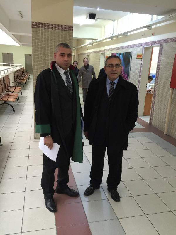 Hayri İnönü ile danışmanının davası...